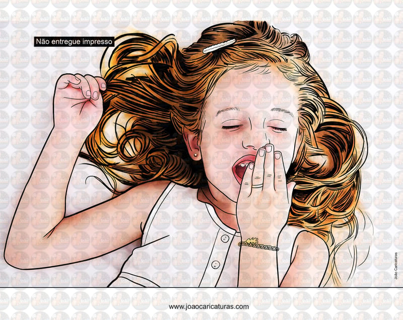 Desenhos HQ meio corpo e caricatura linda hq traço com cor, presente de namoro, crush  quadro, banner presente moderno boa idéia fino surpresa melhor  idéia aniversário boda