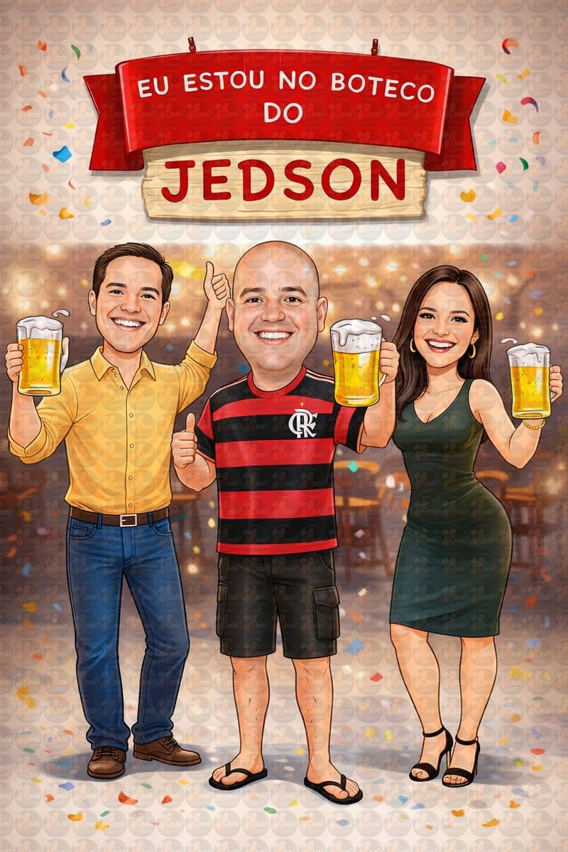 Caricatura banner