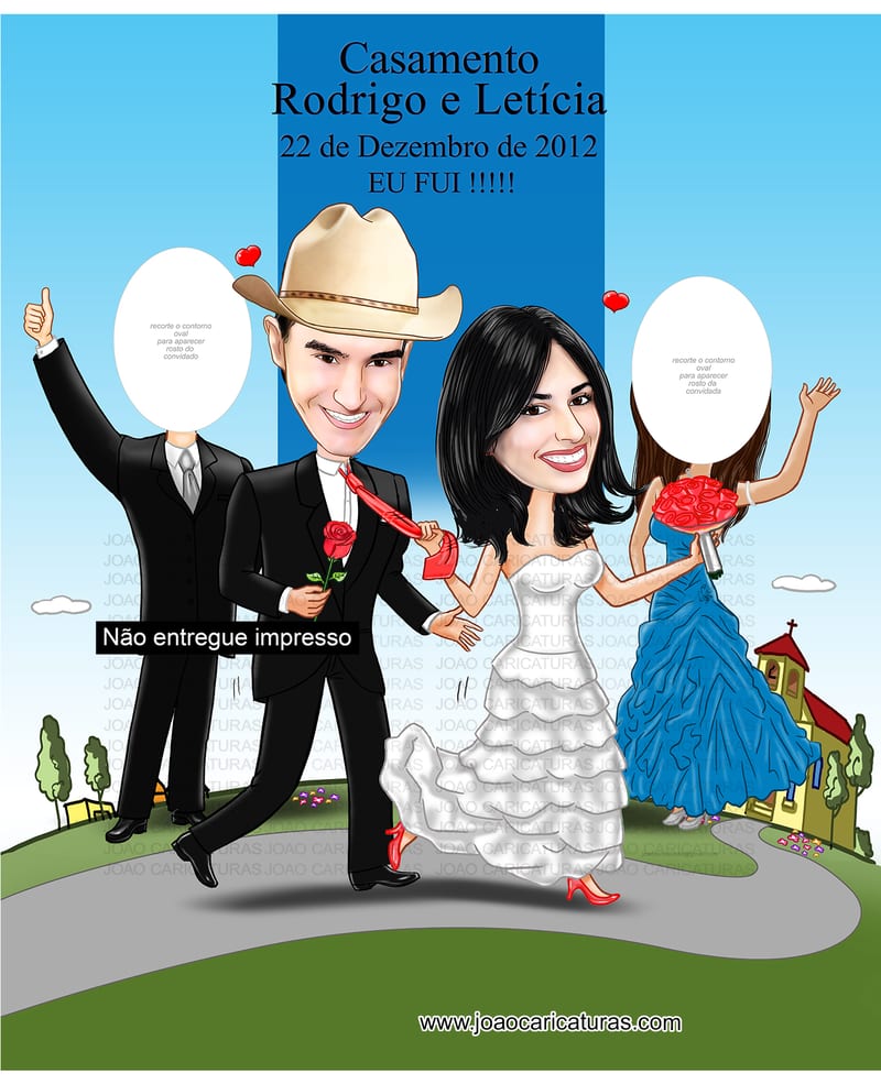 Caricatura banner