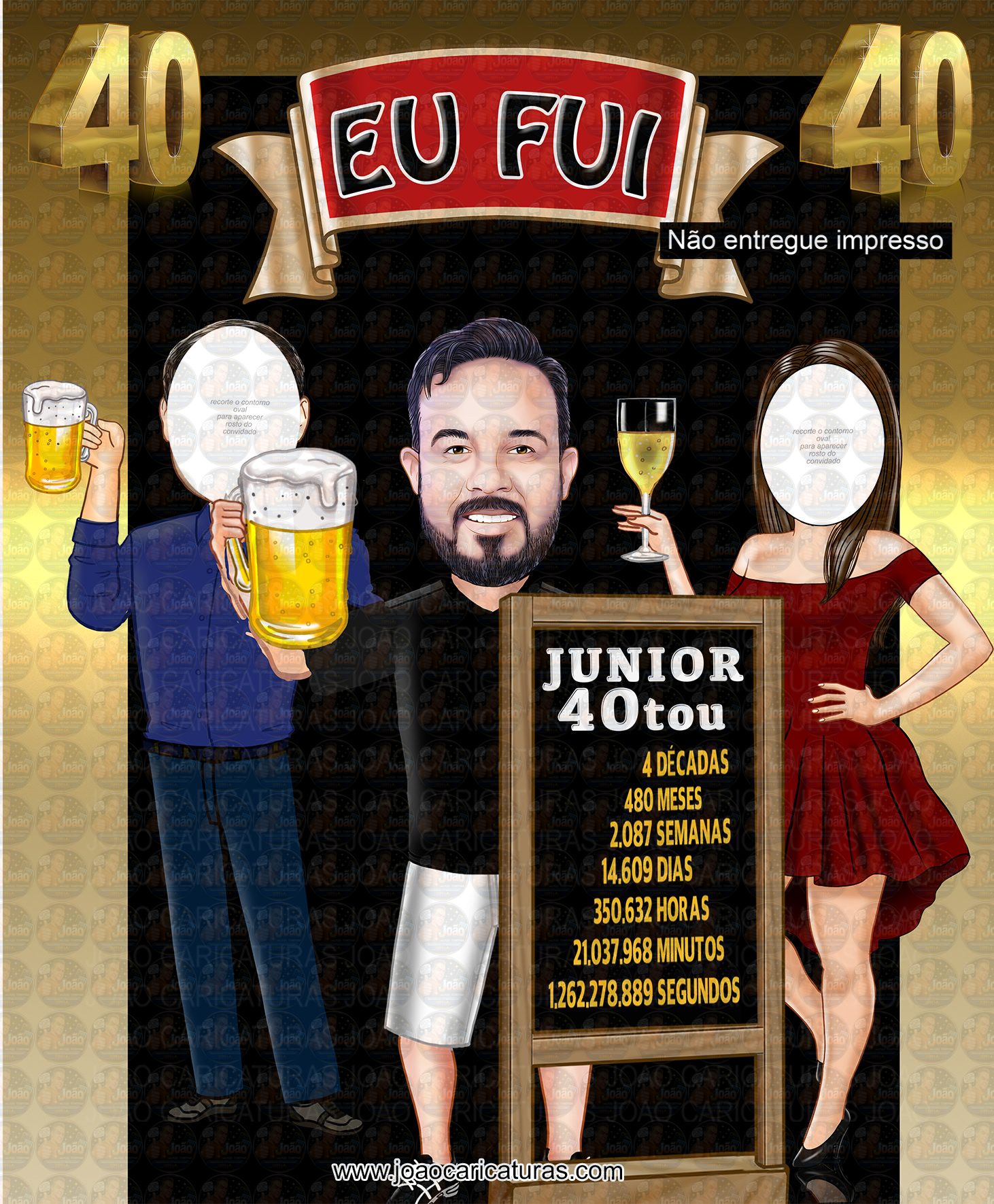 Caricatura banner
