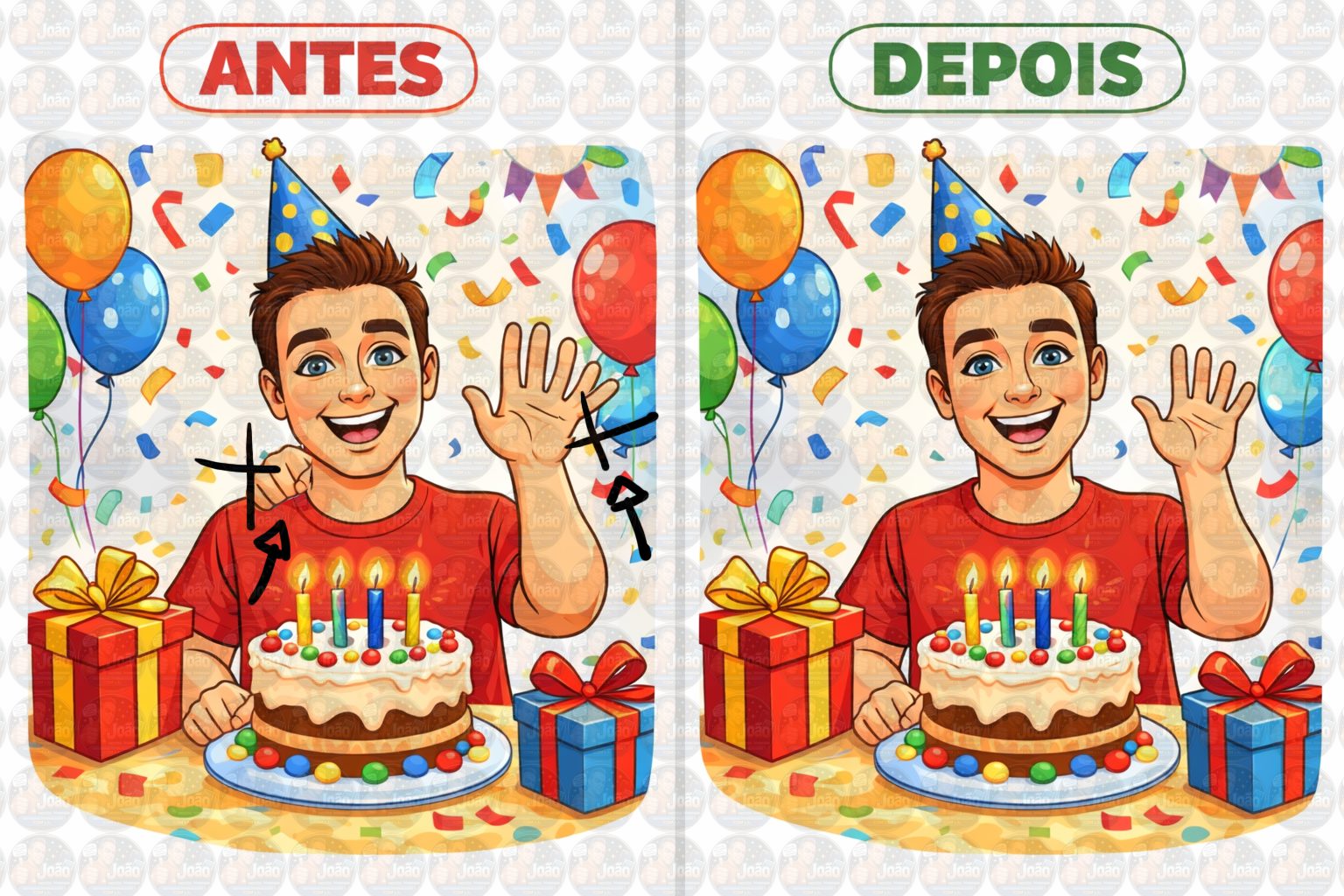 Corrigir Imagem Feita por IA