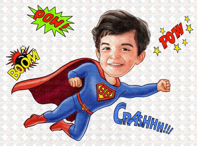 Caricatura digital, tartaruga, caipira, fazendinh, ninja buzzy woody, junina, mickey, jogador, festinha anivers, filho criança bebê menino, voando, super, boy, bola, batman, roqueiro, patrulha canina