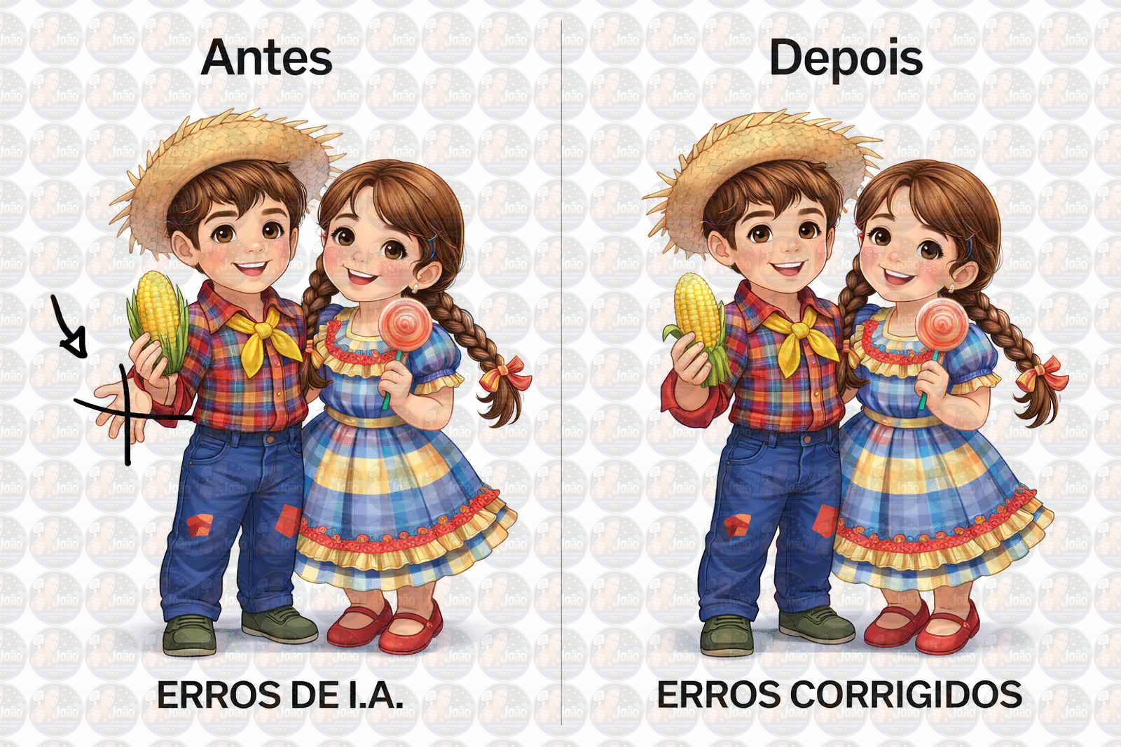Corrigir Imagem Feita por IA