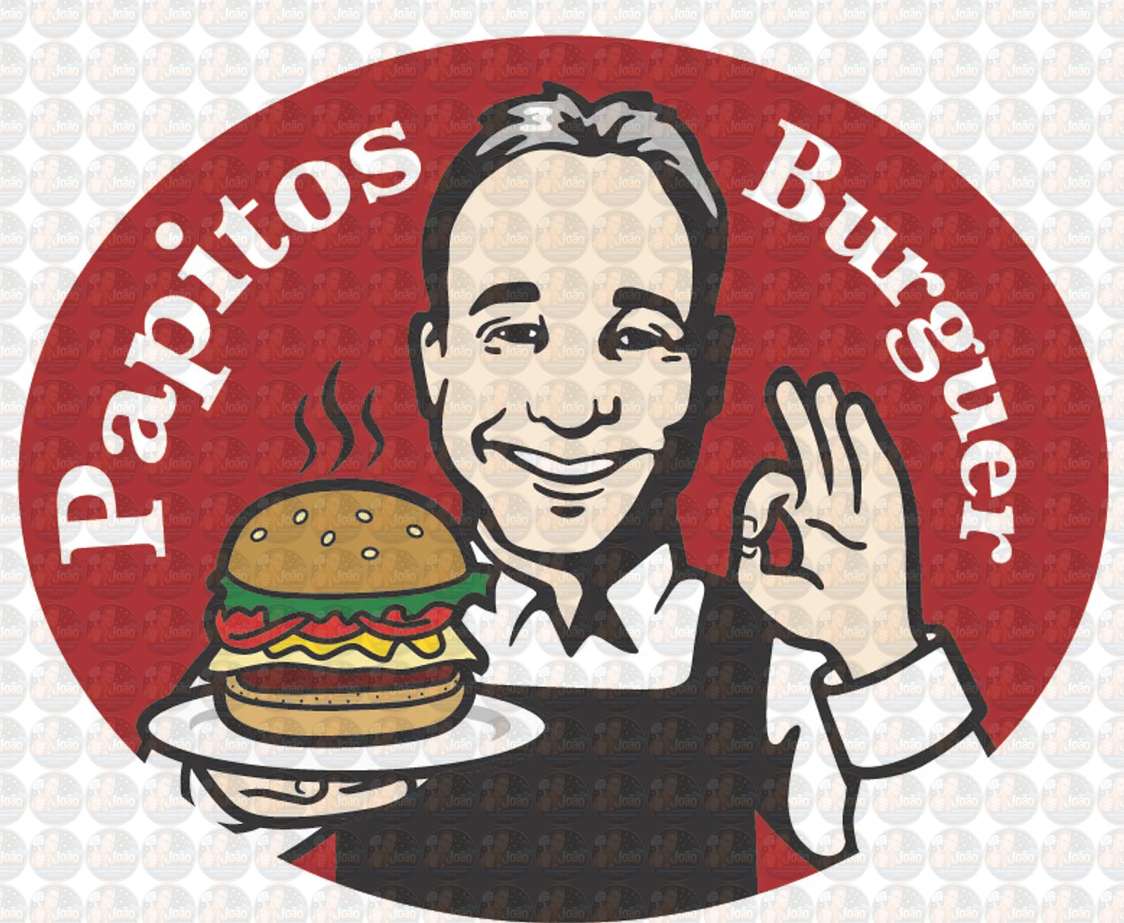Caricatura logo digital mulher rosto normal e bonito convite e lembrancinhas aniversário logomarca restaurante cozinheira oficina mecânico personagem ilhama