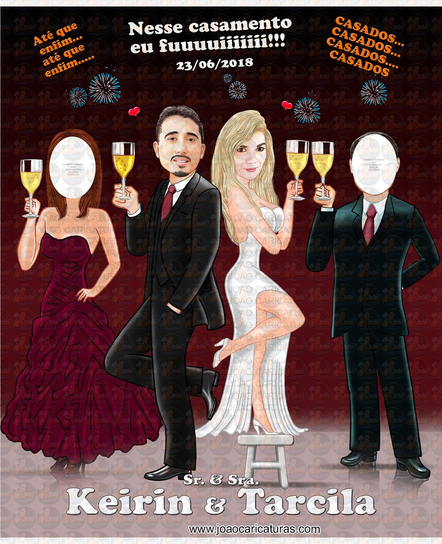Caricatura banner