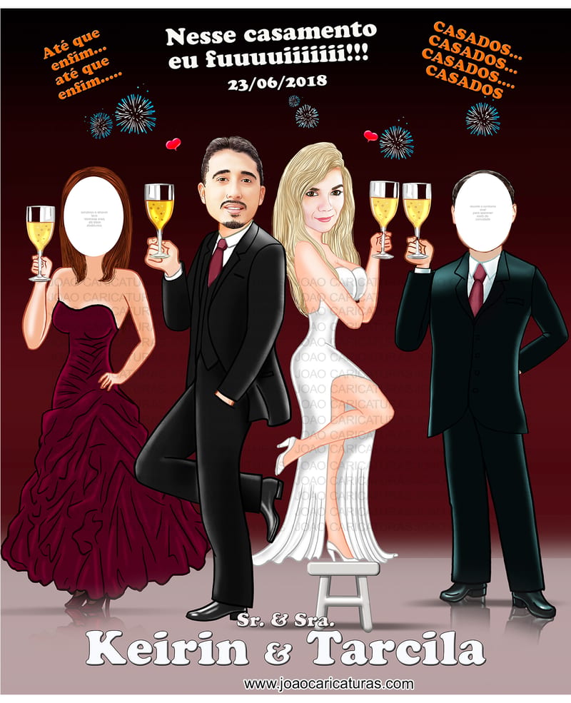 Caricatura banner