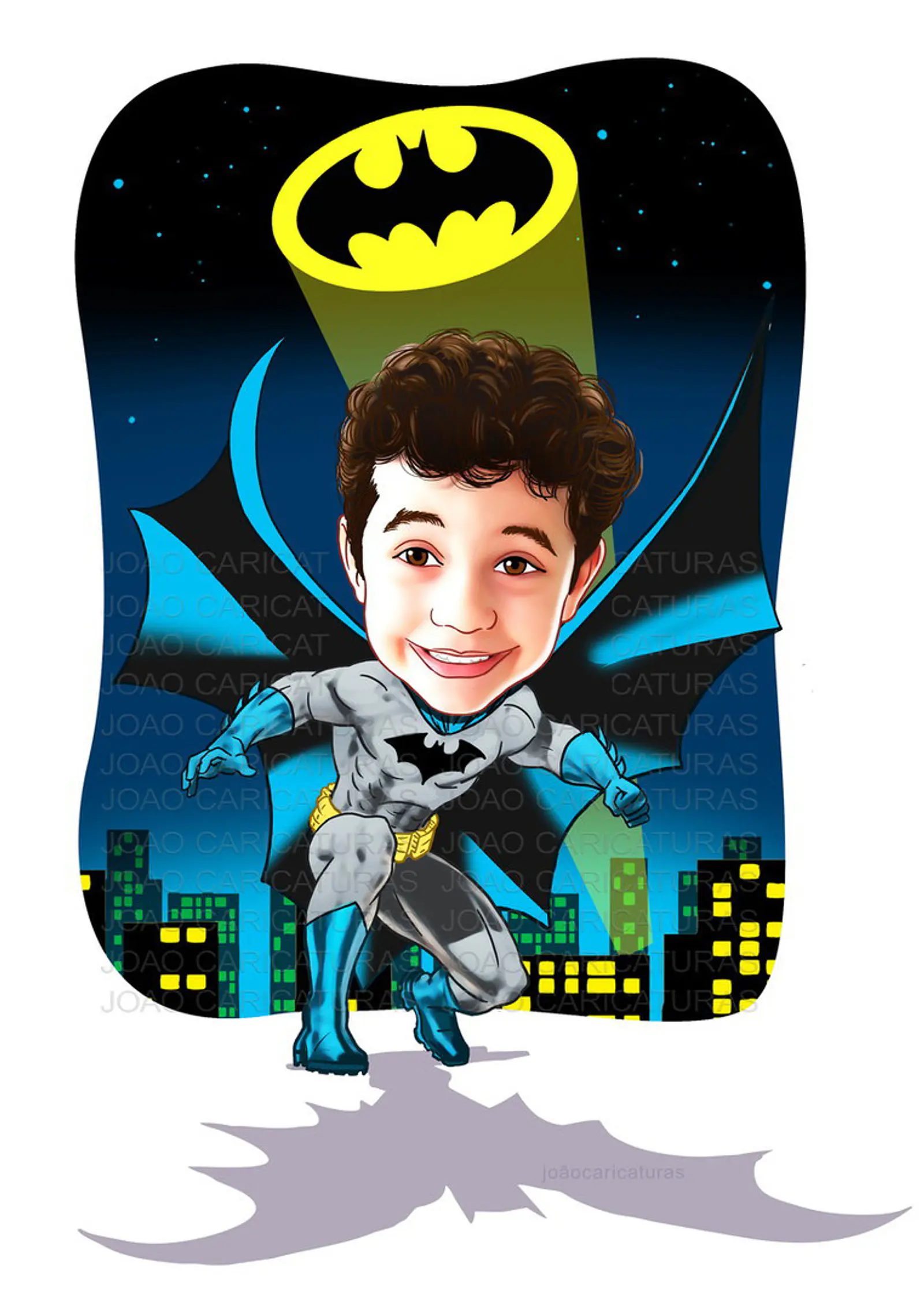 Caricatura digital, tartaruga, caipira, fazendinh, ninja buzzy woody, junina, mickey, jogador, festinha anivers, filho criança bebê menino, voando, super, boy, bola, batman, roqueiro, patrulha canina