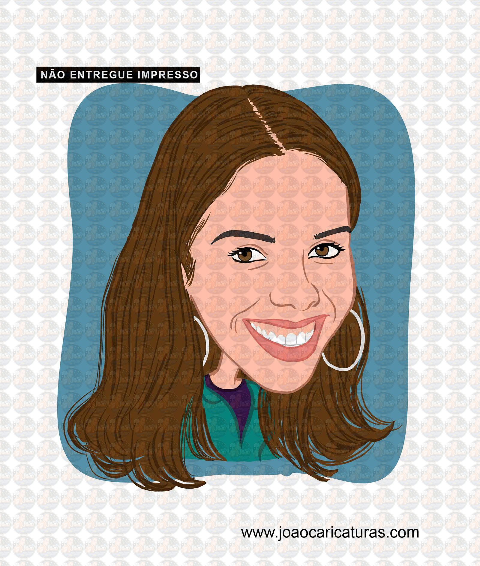 Caricatura rosto estilo cores chapadas, divertida, alegre, decorativa, melhor, viva, desenho rosto funcionários, empresa, avatar, para camiseta,