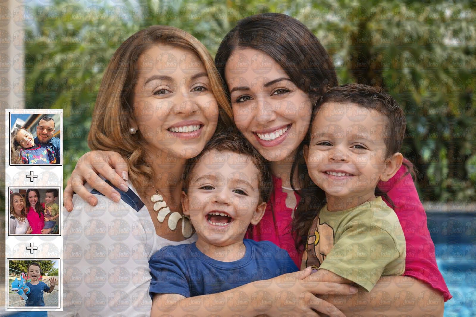 Fotomontagem com Pessoas Falecidas | Transforme Fotos em Homenagem