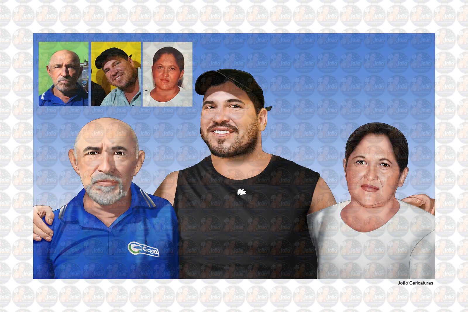 Fotomontagem Realista Unindo Fotos Antigas e Atuais (Preço por Pessoa)