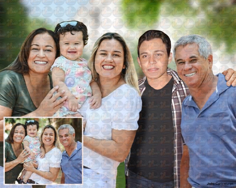 Montagem de Fotos Antigas e Atuais | Reúna Toda a Família em uma Única Foto