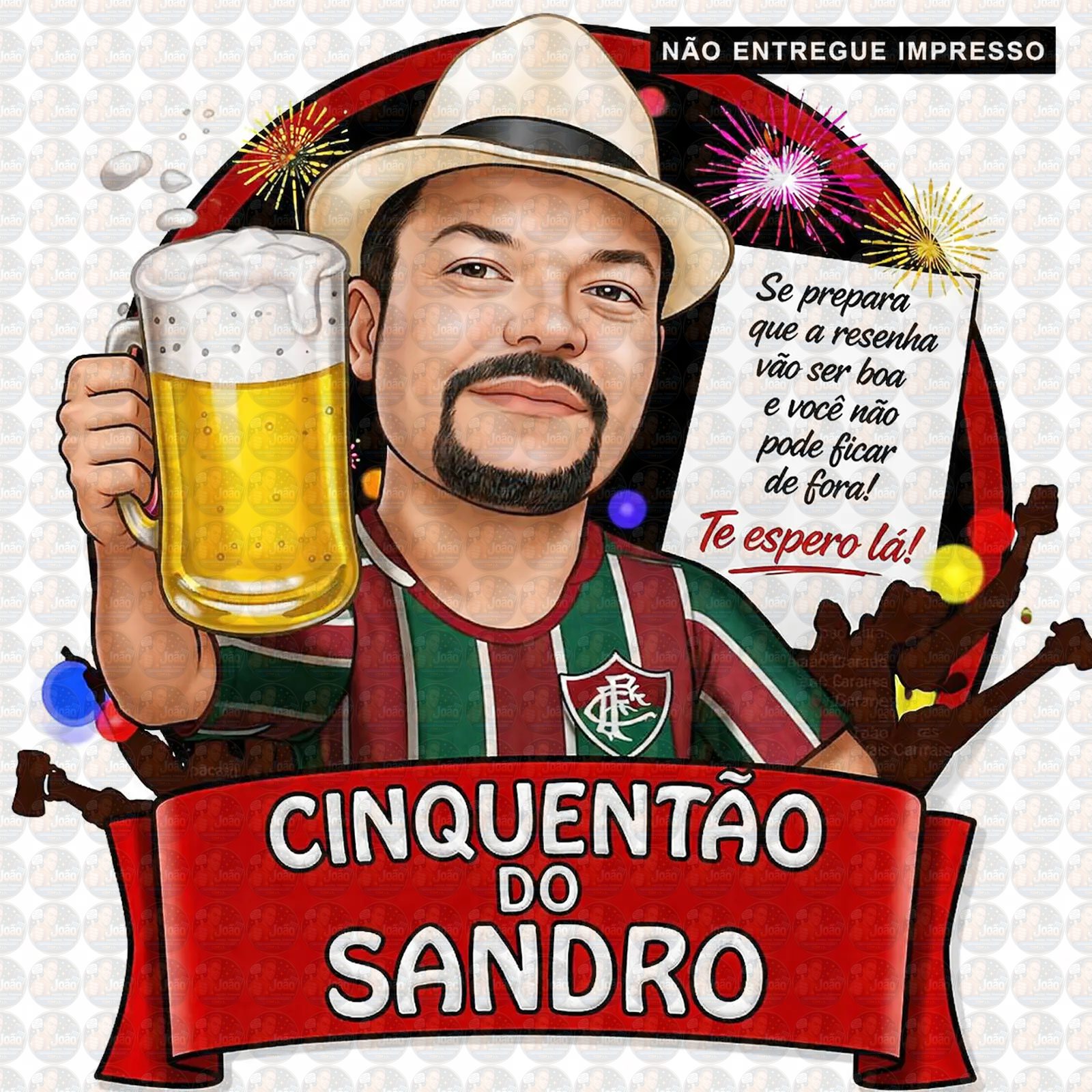 Caricatura para Convite de Aniversário | Arte Personalizada e Divertida