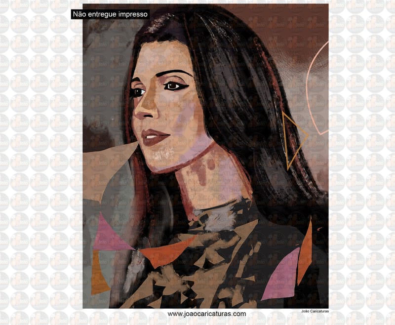 in memoriam homenagem póstuma lembrança estilo covid o perfeita pintura em tela com pinceladas enviado no email p impressão digitalizada luto