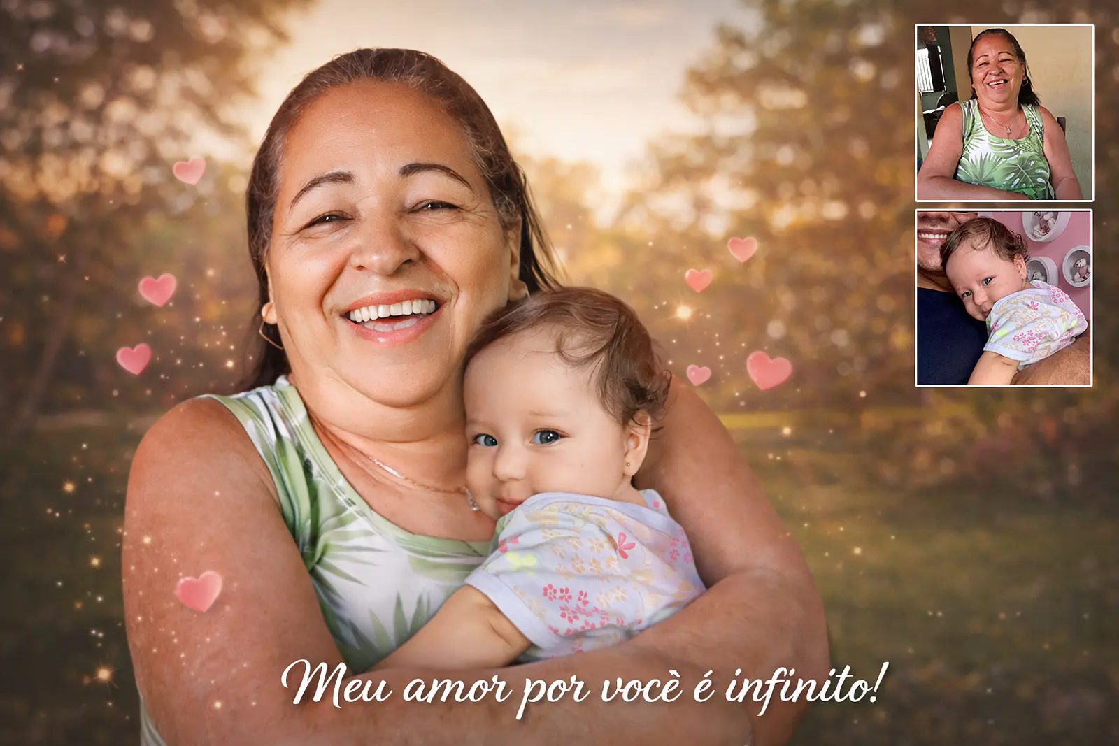 Montagem com Fotos de Pessoas Falecidas | Homenagem com Fotos Antigas