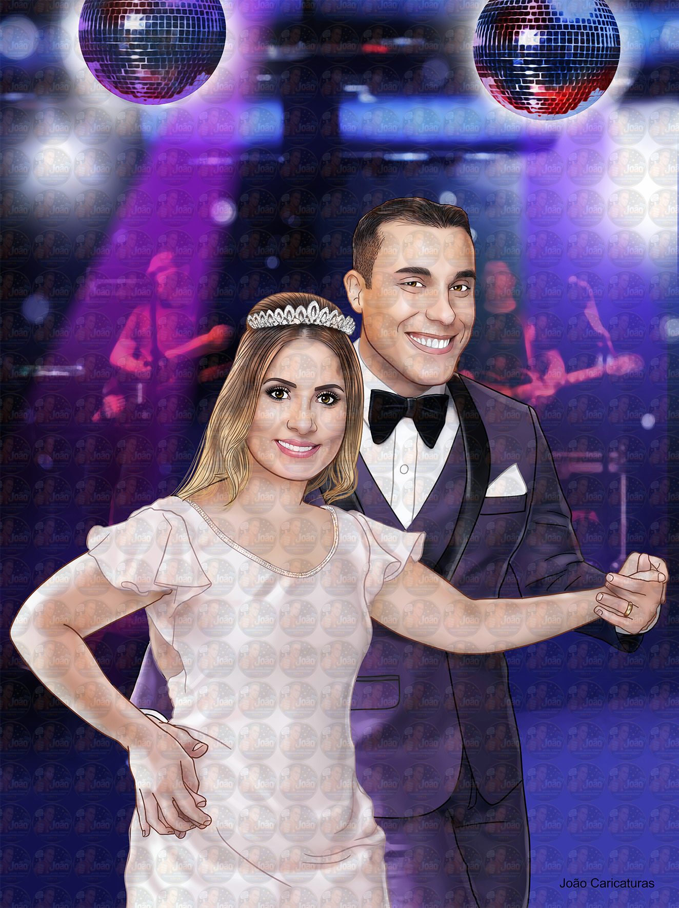 caricaturas Pintura Realista casal deitados abraçando apaixonados sensual romântica digitais delicados imitando tela a óleo