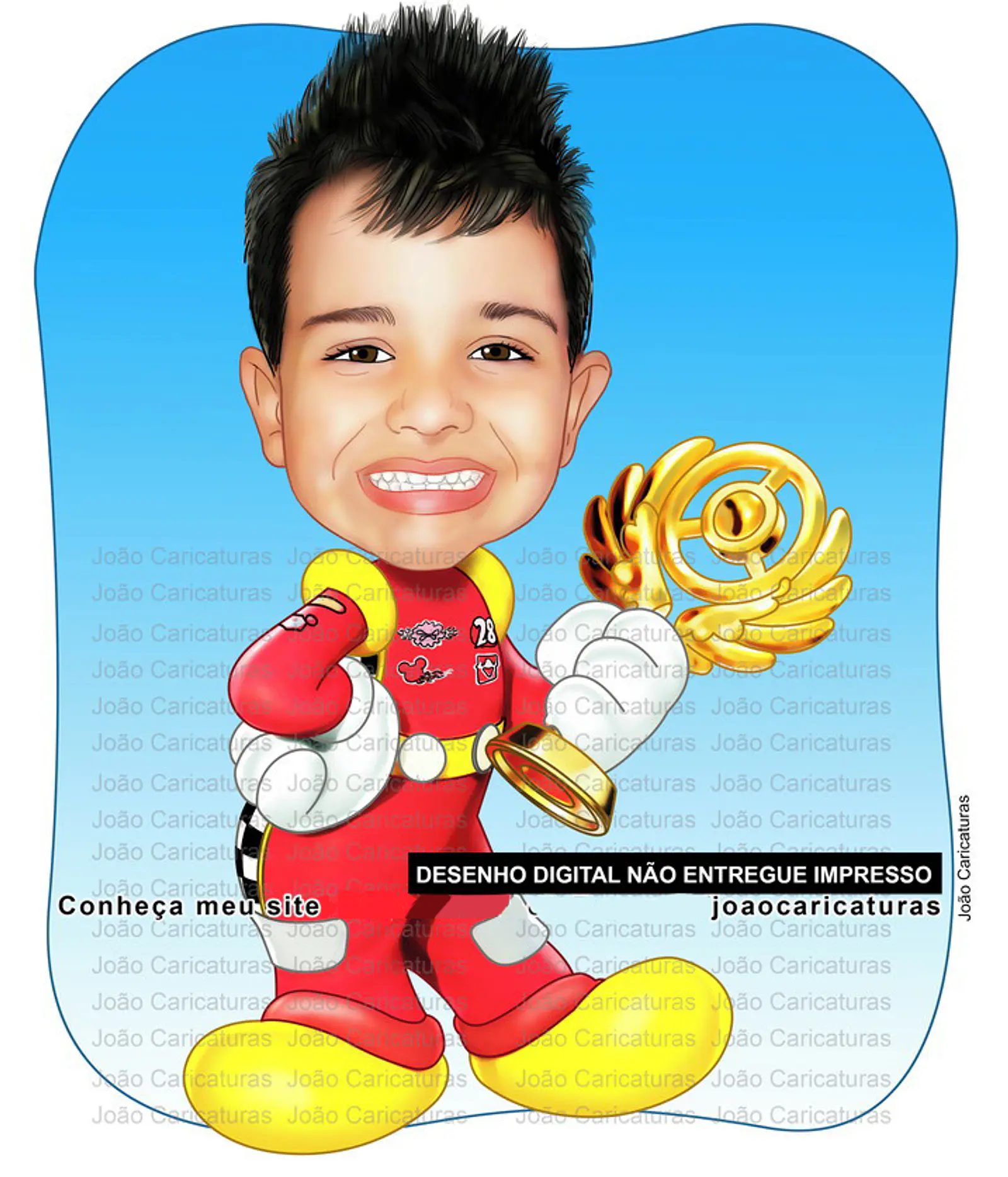 Caricatura digital, tartaruga, caipira, fazendinh, ninja buzzy woody, junina, mickey, jogador, festinha anivers, filho criança bebê menino, voando, super, boy, bola, batman, roqueiro, patrulha canina