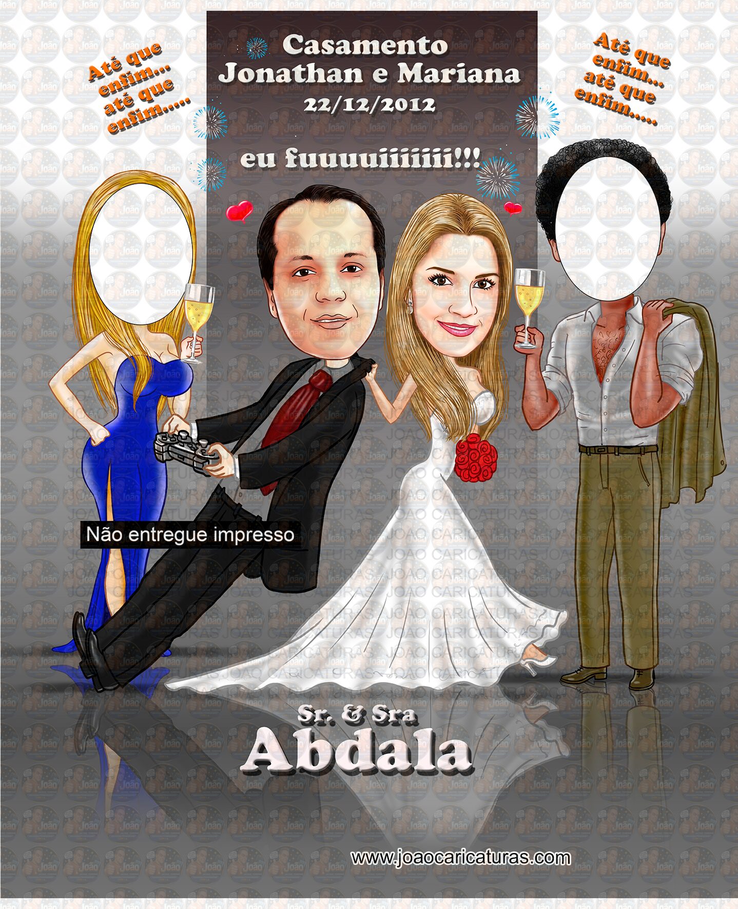 Caricatura banner