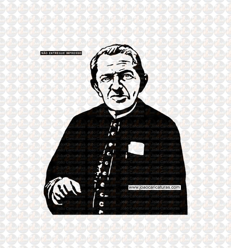 caricatura-desenho-padre-cicero-cicero-romao-batista-sacerdote-padim-cico-catolico-padroeiro-santo-juazeiro-do-norte-serra-do-catole-fieis-romaria-religioso-Corel-vetorial-vetor-imagem-preto-cordel