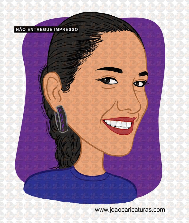 Caricatura rosto estilo cores chapadas, divertida, alegre, decorativa, melhor, viva, desenho rosto funcionários, empresa, avatar, para camiseta,