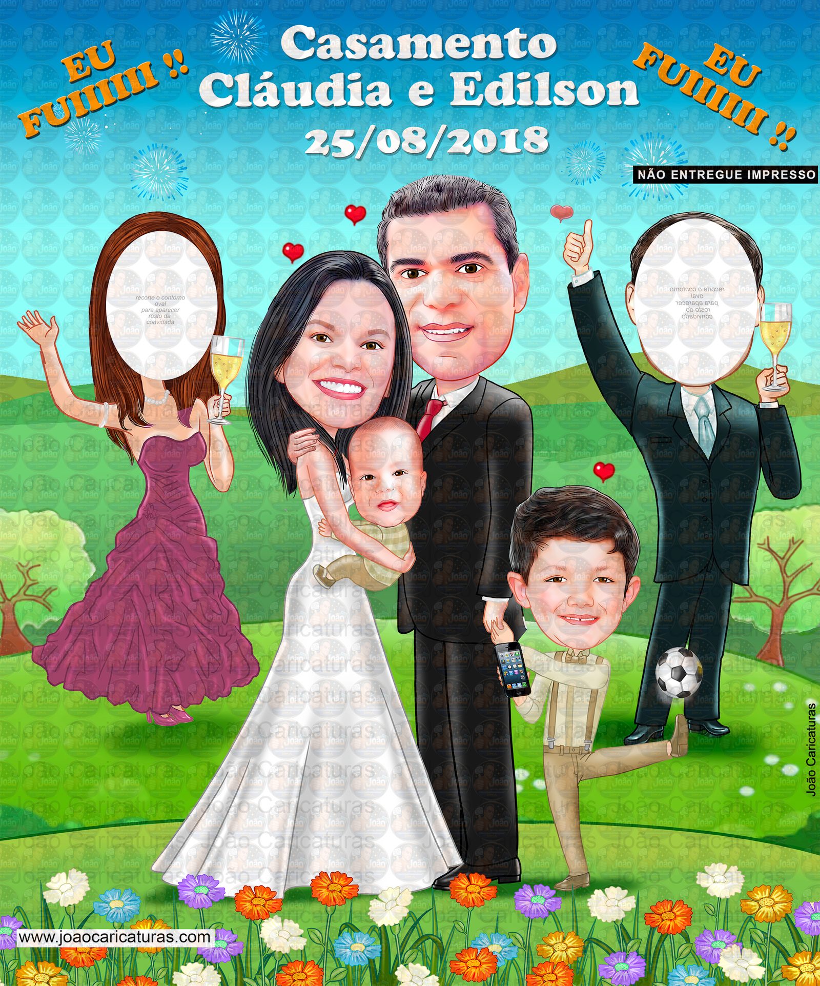 Caricatura banner