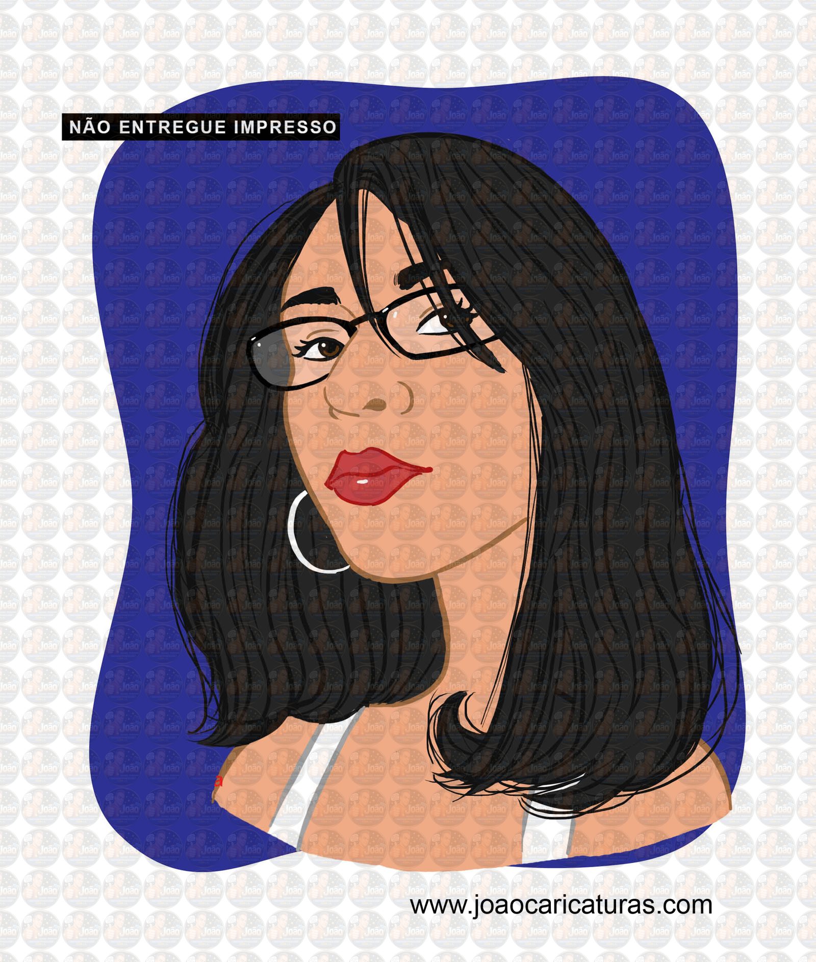 Caricatura rosto estilo cores chapadas, divertida, alegre, decorativa, melhor, viva, desenho rosto funcionários, empresa, avatar, para camiseta,