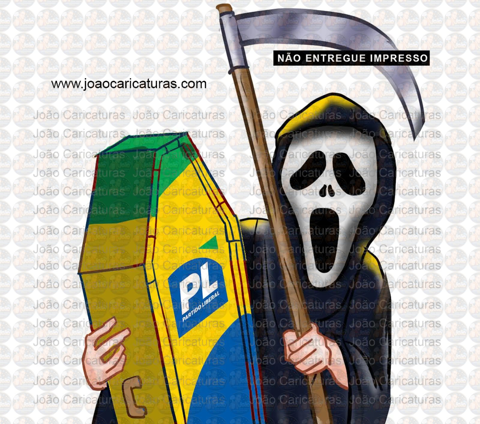 Desenho de caricaturas ou vídeos de deboche político, tirando sarro, memes, zoando politicamente
