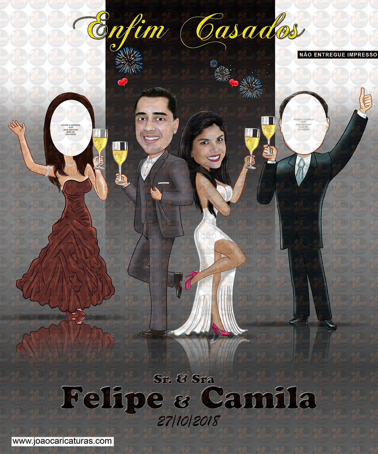 Caricatura banner