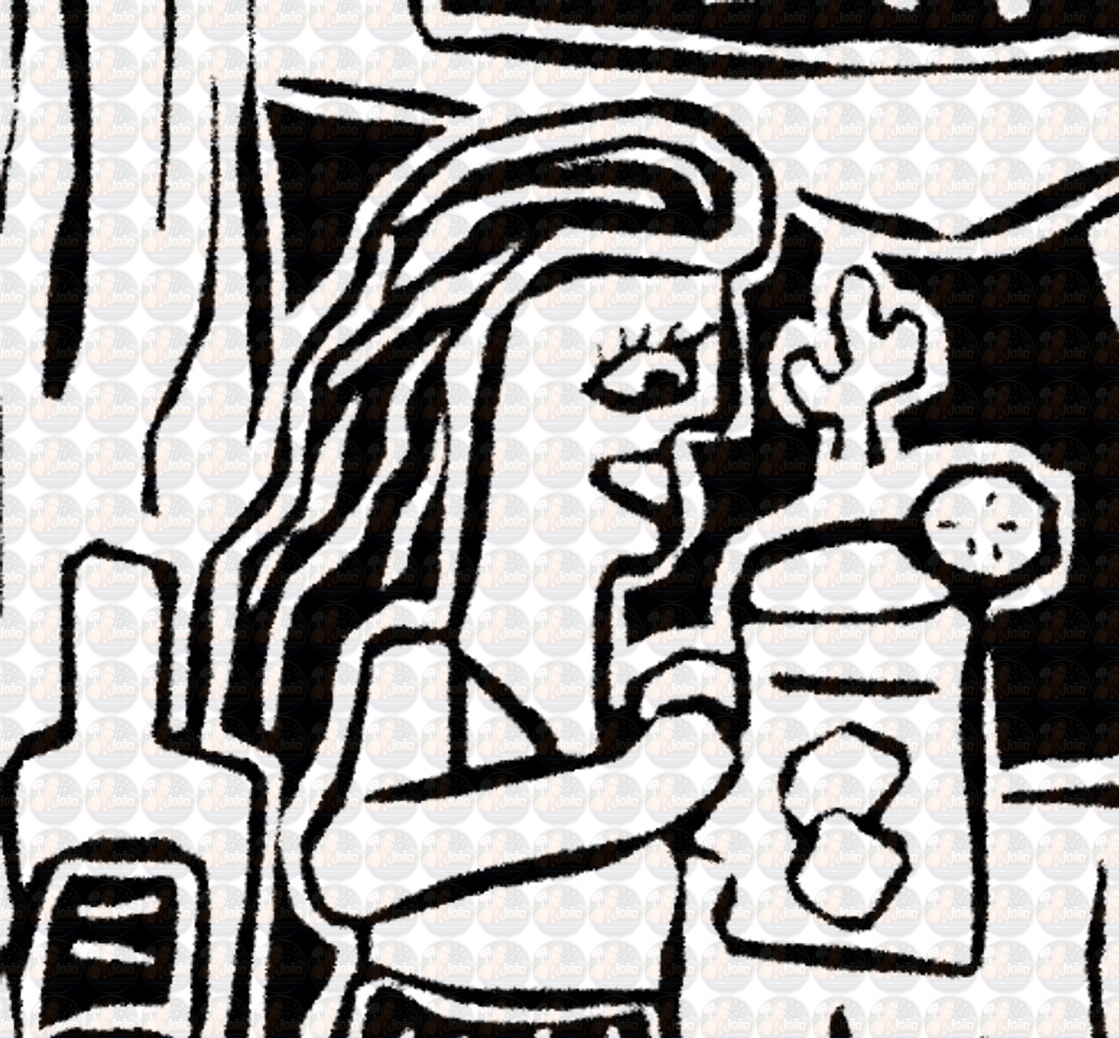 Desenho Personalizado Estilo Cordel Histórias Nordestinas Desenho a Traço Cordel Digital Cultura Popular Tradições Nordestinas Ilustração Xilografia Xilogravura