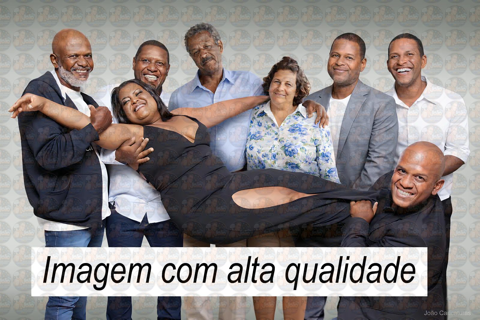 Montagem de Fotos Antigas e Atuais | Reúna Toda a Família em Uma Única Foto