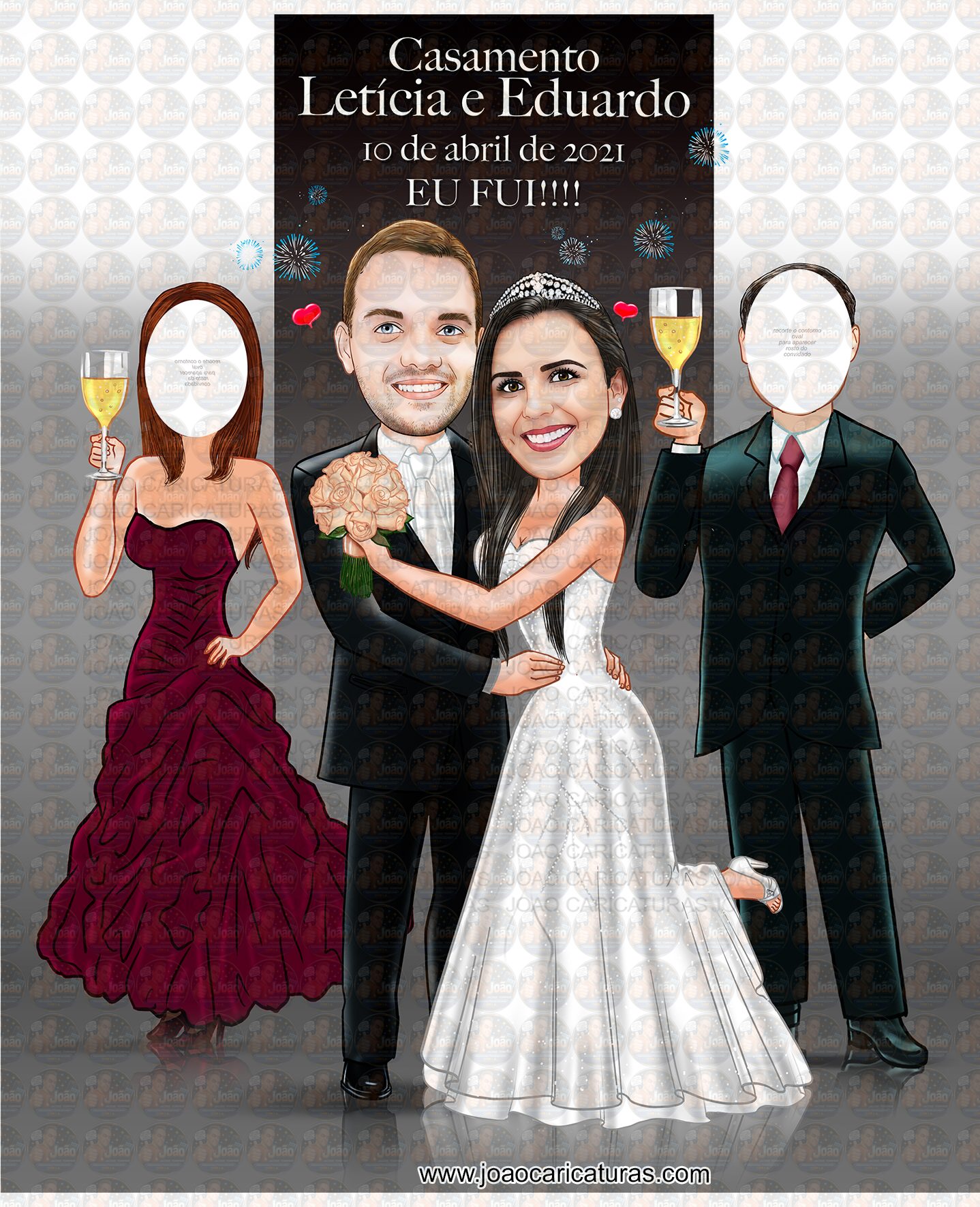 Caricatura banner