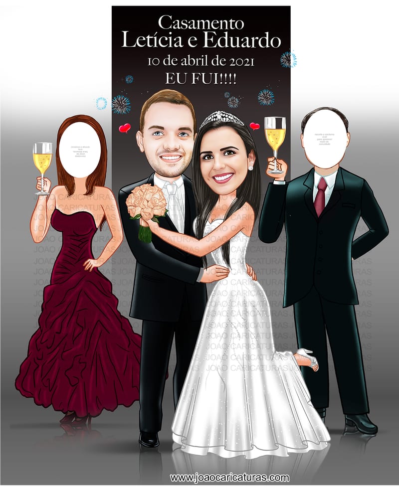 Caricatura banner
