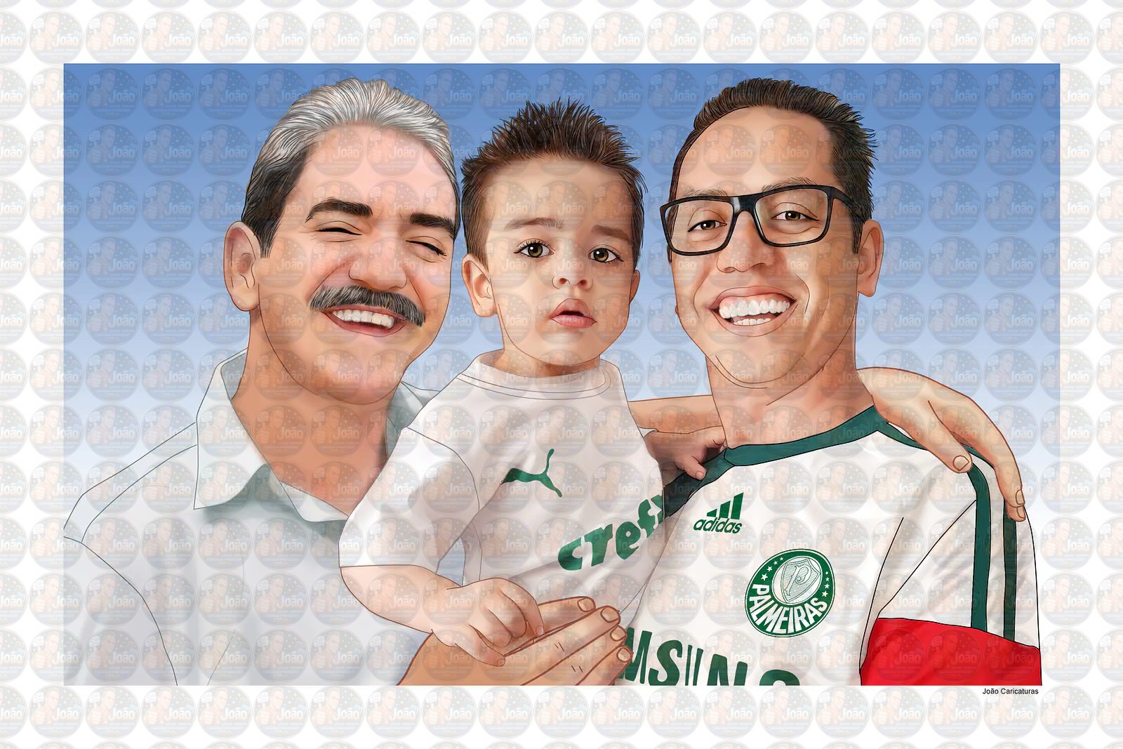 Fotomontagem Realista Unindo Fotos Antigas e Atuais (Preço por Pessoa)