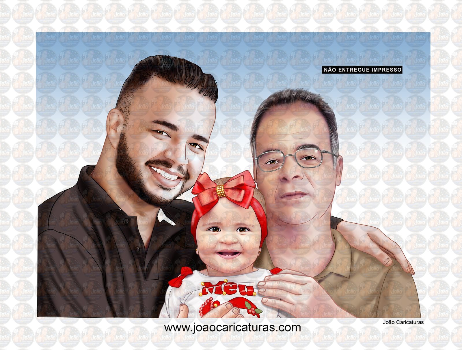 Fotomontagem Realista Unindo Fotos Antigas e Atuais (Preço por Pessoa)